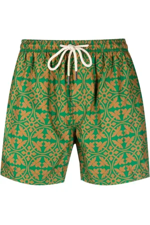PENINSULA SWIMWEAR Short de bain à imprimé géométrique