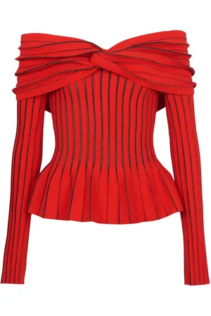 Balmain Haut à épaules dénudées