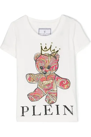 Philipp Plein T-shirt en coton à ornements en cristal