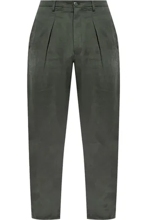 Giorgio Armani Pantalon à détails plissés