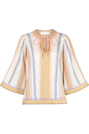 ZIMMERMANN Blouse en coton August à broderies