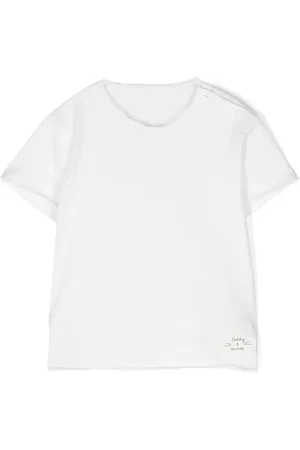 TEDDY & MINOU T-shirt en coton à patch logo