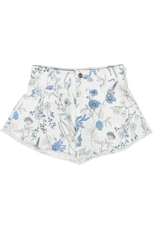 MISS BLUMARINE Short à fleurs