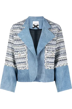 Edward Achour Paris Veste en maille à design ouvert