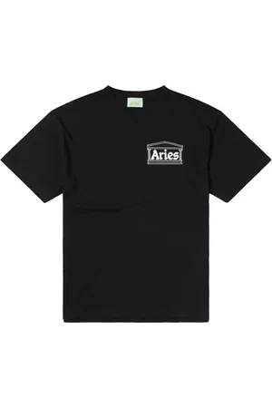ARIES T-shirt en coton à logo imprimé