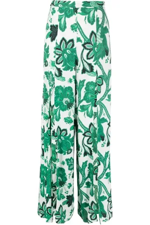 Etro Pantalon ample à fleurs