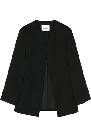 Jil Sander Blazer à design sans col (2021)