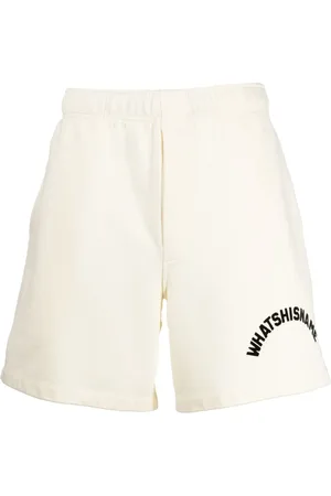 BODE Short de sport en coton à logo imprimé
