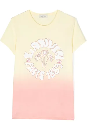 Lanvin T-shirt à effet dégradé