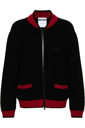 Moschino Cardigan à logo appliqué