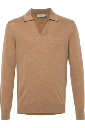 CANALI Polo en laine mérinos