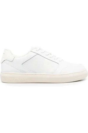 Calvin Klein Baskets en cuir à logo imprimé