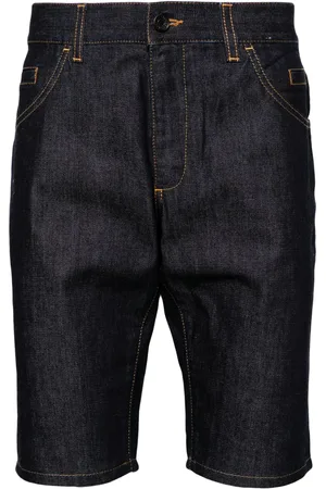 Dolce & Gabbana Short en jean à coutures contrastantes