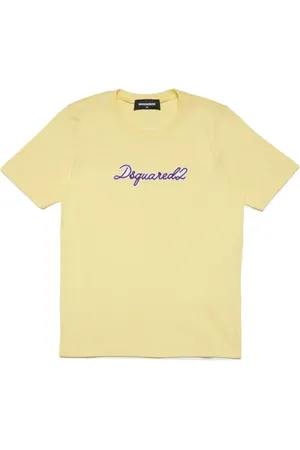 Dsquared2 T-shirt en coton à logo brodé