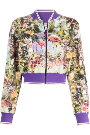 Jean Paul Gaultier Veste bomber imprimée