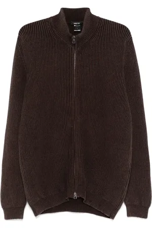 AVANT TOI Cardigan à fermeture zippée