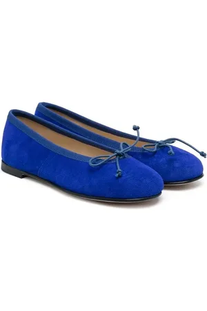 Prosperine Ballerines en daim à détail de nœud