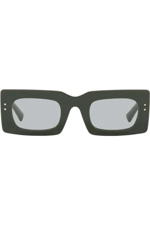 VALENTINO GARAVANI Lunettes de soleil à monture rectangulaire