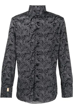 BILLIONAIRE Chemise à imprimé cachemire