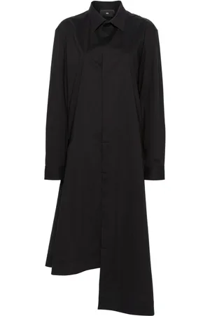 Y-3 X Adidas robe-chemise à coupe mi-longue