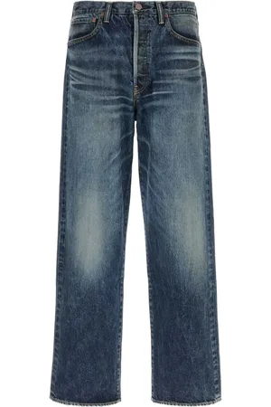 VISVIM Jean à patch logo