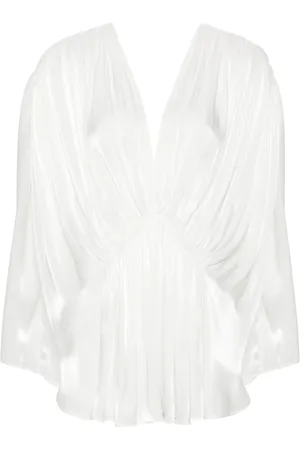GENNY Blouse drapée à design lamé