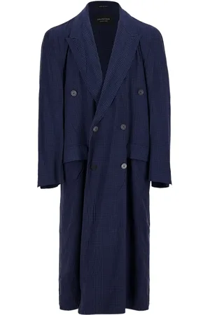 Balenciaga Manteau fluide à boutonnière croisée