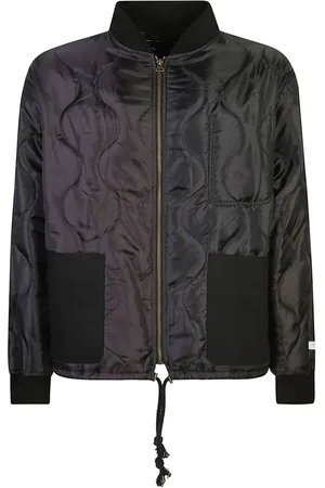 CENERE GB Veste bomber à design matelassé
