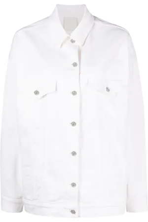 Givenchy Veste en jean à boutonnière