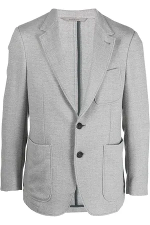 CANALI Blazer en laine à simple boutonnage