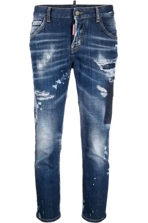 Dsquared2 Jean skinny à effet usé