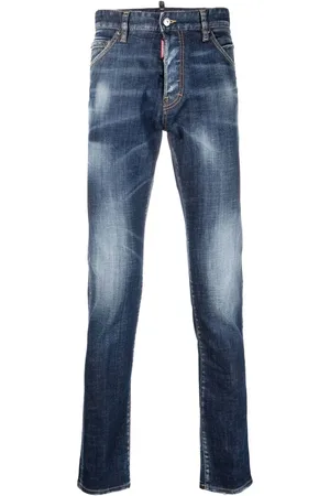 Dsquared2 Jean slim à effet délavé
