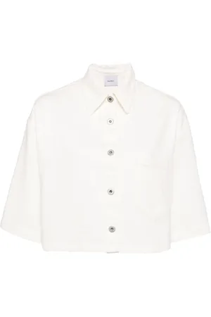 Halfboy Chemise en coton à coupe crop