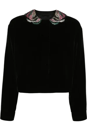 Giorgio Armani Veste à ornements en cristal