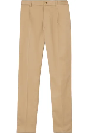 Burberry Pantalon chino à logo brodé