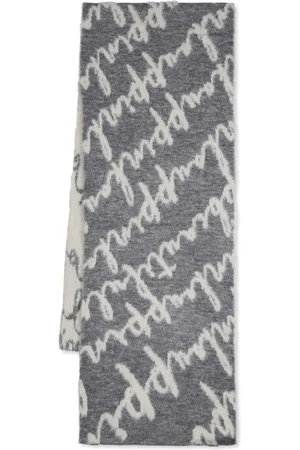 Pinko écharpe à logo en jacquard