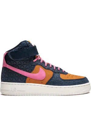 Nike "baskets montantes W Air Force 1 Hi PRM ""Dynamic Pink"" en daim"