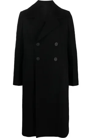 Rick Owens Manteau New Bell en laine vierge