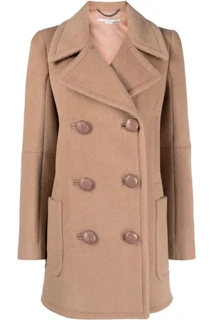 Stella McCartney Manteau croisé en laine