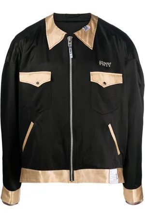 Maison Mihara Yasuhiro Veste bomber à design colour block