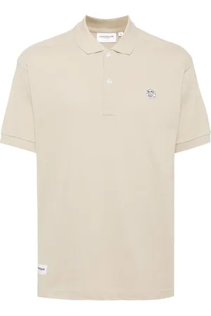 Chocoolate Polo en coton à patch logo