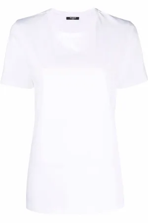 Balmain T-shirt à logo floqué