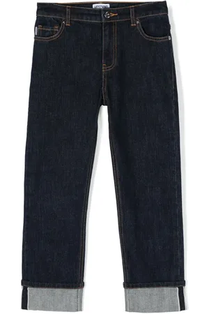 Moschino Jean droit à motif Teddy Bear