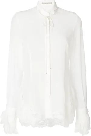ERMANNO SCERVINO Chemise à volants en dentelle
