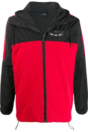 MARCELO BURLON Veste zippée colour block