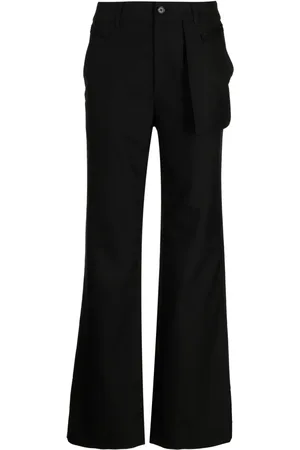 Feng Chen Wang Pantalon évasé à boutonnière