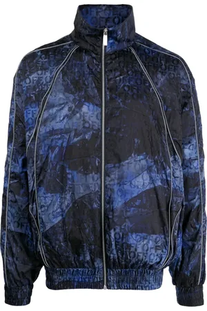 OFF-WHITE Coupe-vent à logo en jacquard