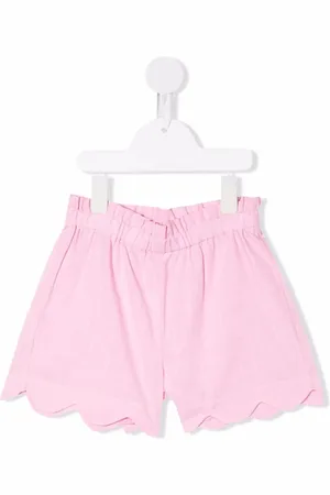 SIOLA Short à bords festonnés