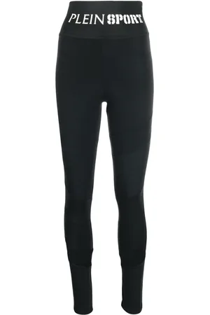 Philipp Plein Legging à taille haute à logo