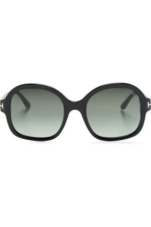 Tom Ford Lunettes de soleil oversize Hanley à monture carrée